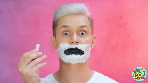 FROM % NERD % TO POPULAR IN 1 MINUTE Makeup Transformation! SFX Tutorial Beauty By 123 GO! TRENDS