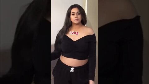Body Transformation Weight Loss - Glow Up Motivation Weight Loss Journey #Shorts