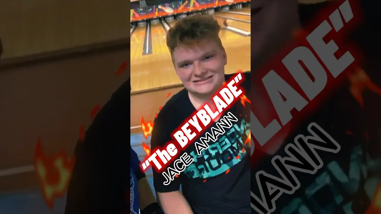 The “BeyBlade” Jace Amann (14) Let It Rip! This week with a #Phantom @Fairfield Lanes #BowlersEdge