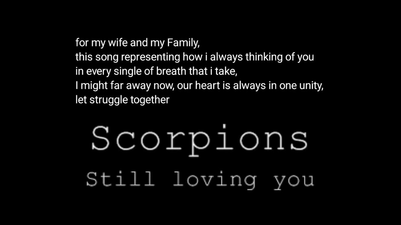 Still loving you - Scorpions