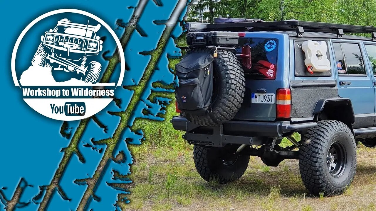 Jeep Cherokee XJ Overland Build Storage