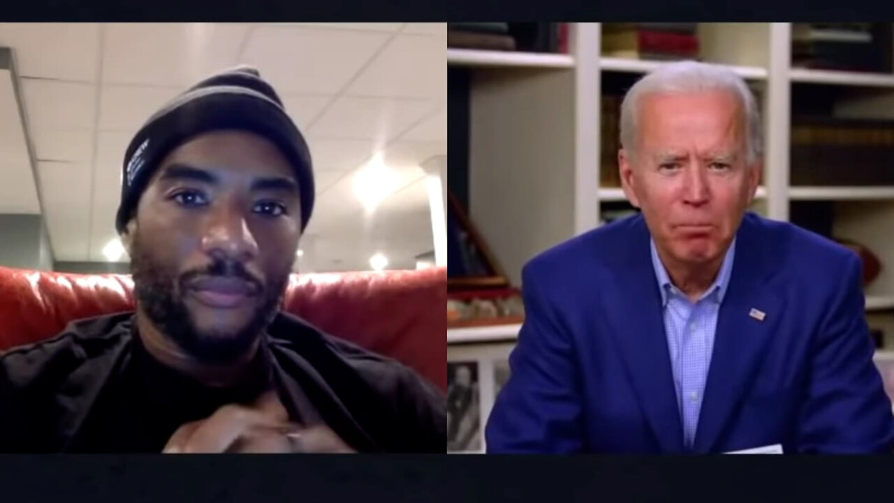 IF YOU DON'T VOTE FOR BIDEN, "YOU AIN'T BLACK": Five-minute video of Biden being racist.