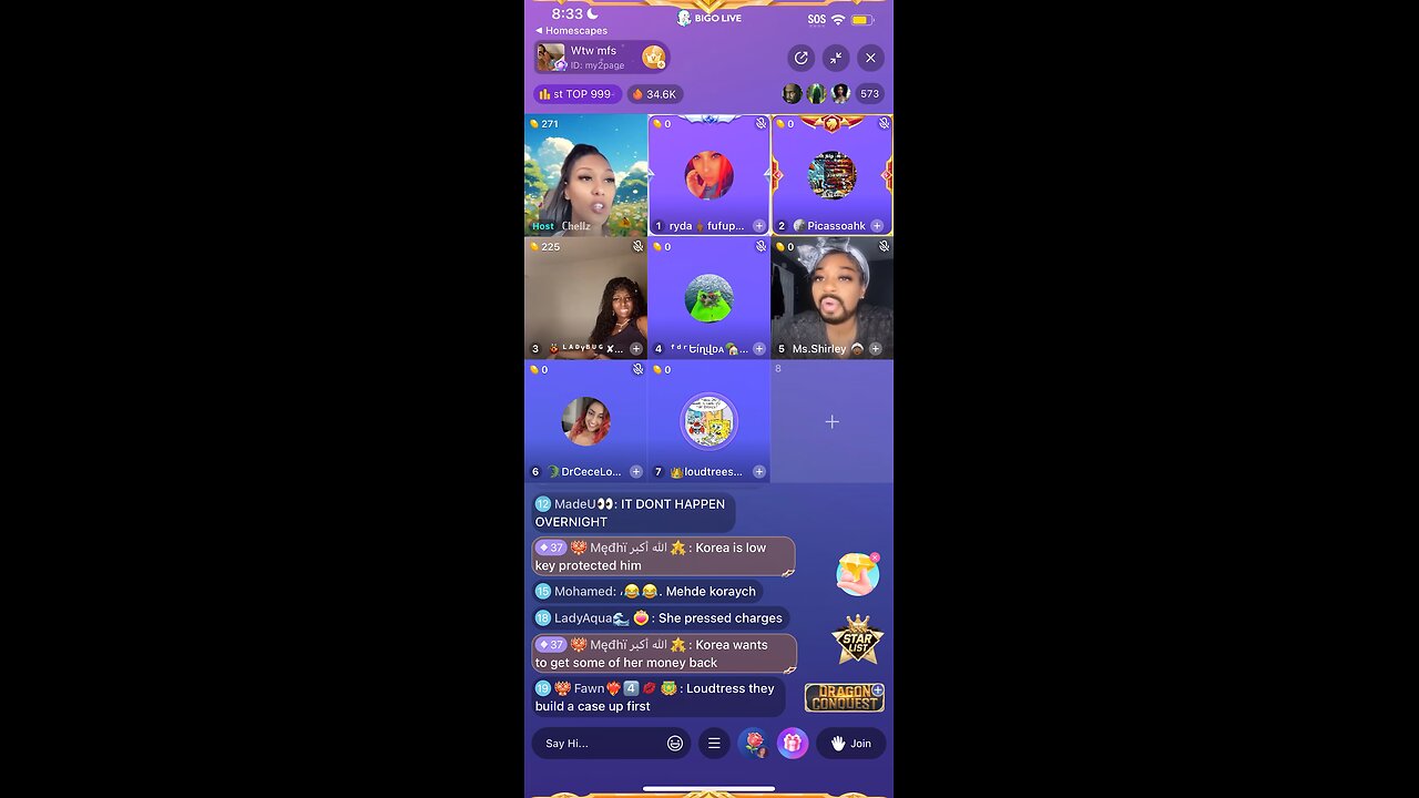 CHELLZ SPEAKS ON KOREA & BOSSLIFE DV CASE AGAINST TKO CAPONE! BIGO LIVE #fakepoly #tkocapone #bigolive