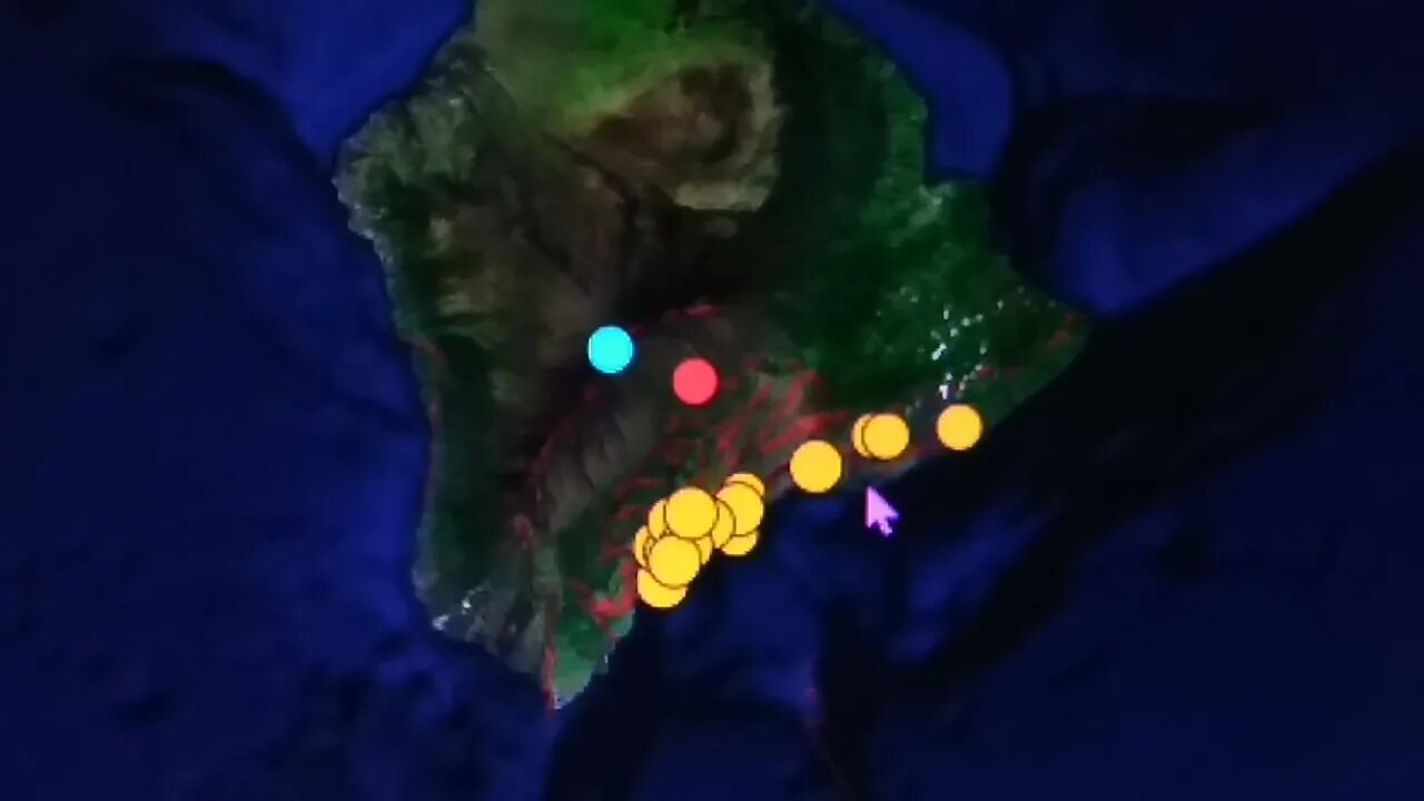 Hawaii. Earthquakes On Hilina Slump . 10/18/2022