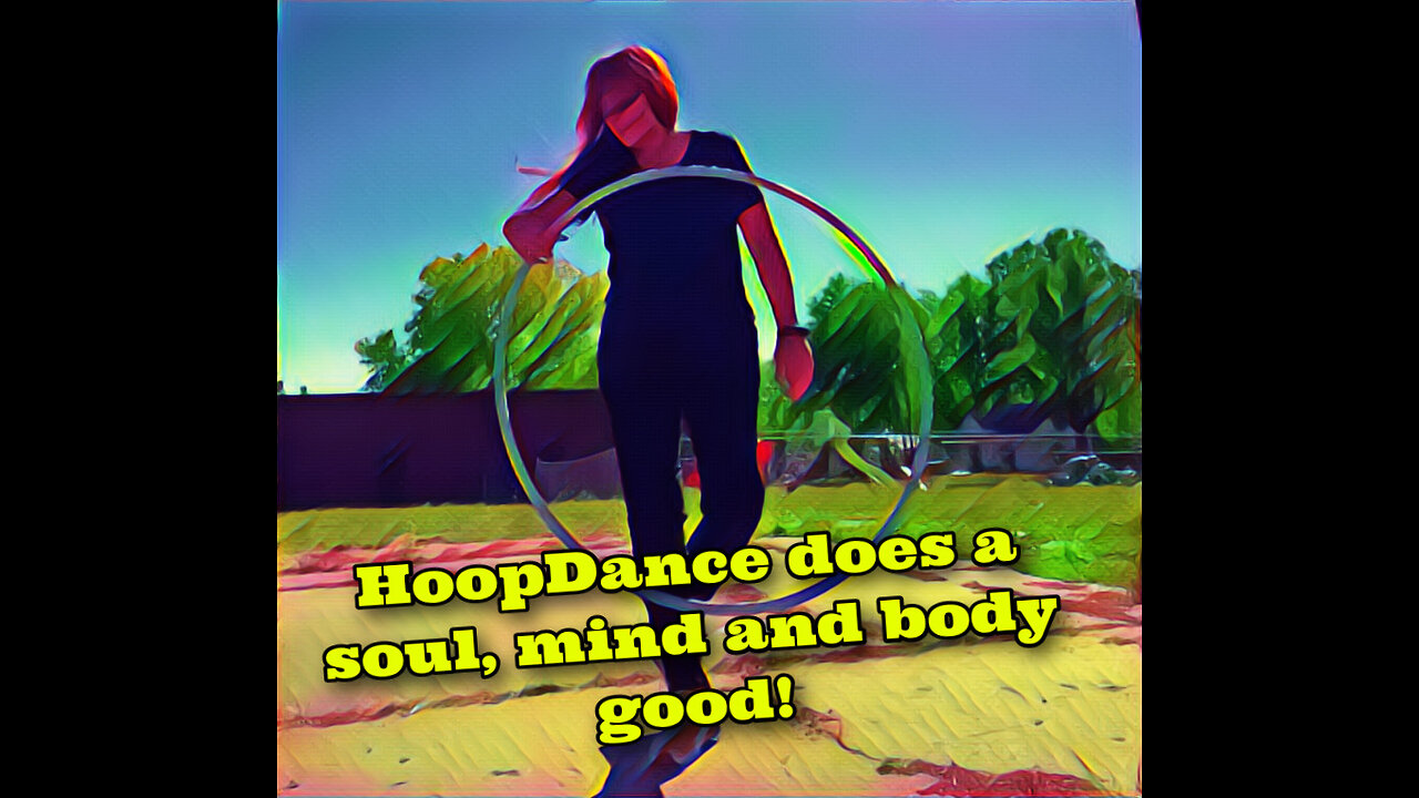 Hoopdance does a mind, soul and body good! ⭕️❤️