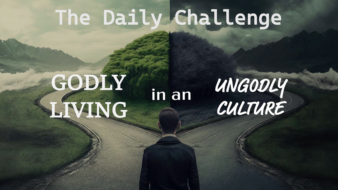 The Daily Challenge: Godly Living In An Ungodly Culture