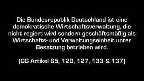 Es ist sowieso nichts gültig in dem BRiD- Saftladen