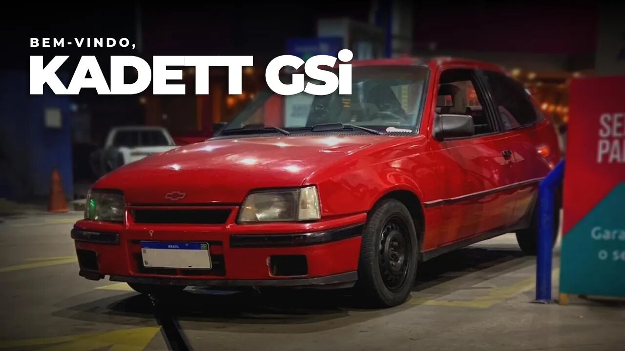 O Kadett GSi de Júlio César | O novo projeto do canal.