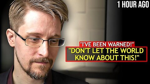 Edward Snowden CRIES "We are all in trouble… It Begins"