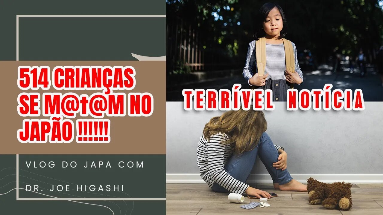 TERRIVEL - Crianças se m@t@m no Japao