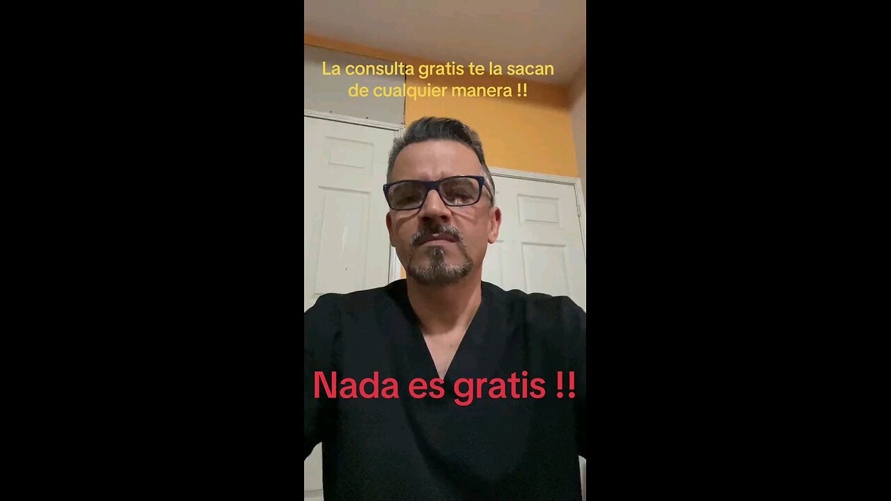 Dr. Fredy Portillo explica que nada es gratis