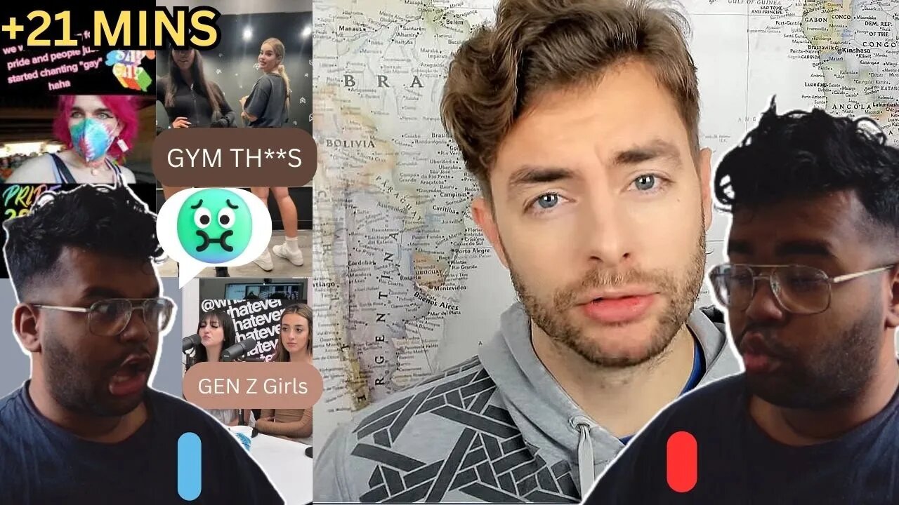 (Reupload) 21 Minutes of Reacting to Blue Pill and Red Pill Tiktoks ft @PrisonPlanetLive