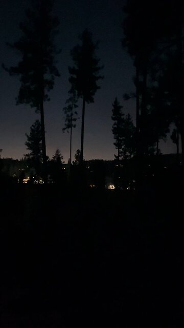 First Evening on McKenzie Mountain