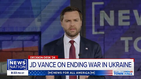 JD Vance on ending war in Ukraine