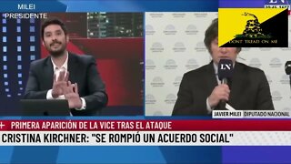 2022 09 17 Javier Milei con Jonatan Viale 'No existe el magnicidio'