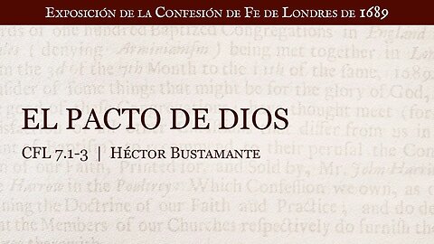 El pacto de Dios - Héctor Bustamante