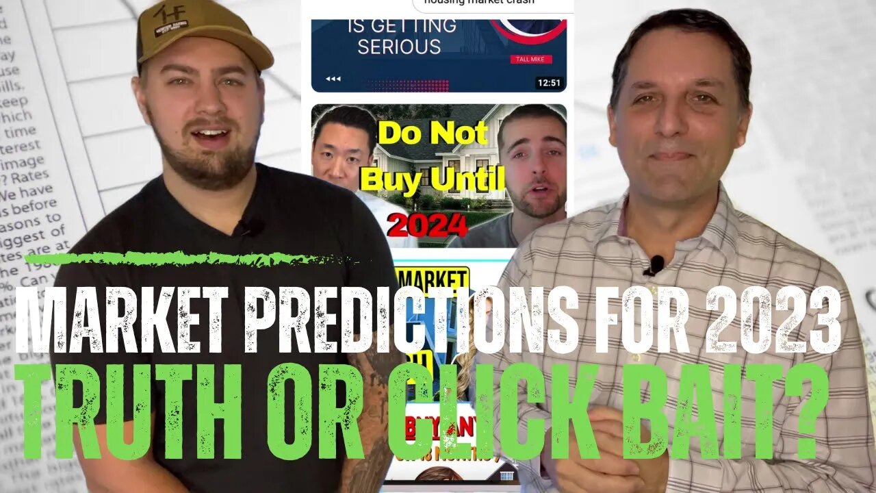 Market Predictions 2023 - Truth or Click Bait?