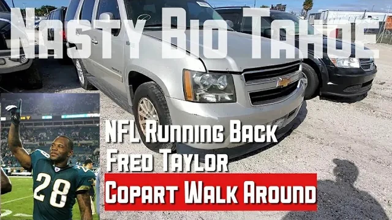 Copart Walk Around January 22nd. BMW M6, X5, Former NFL Fred Taylor Tahoe?