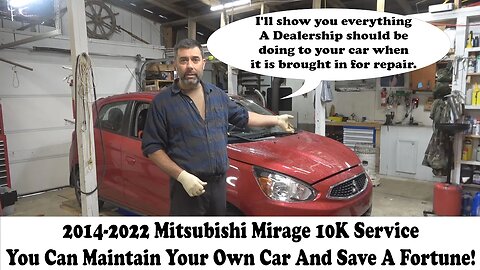 Mitsubishi Mirage Routine Service Video. The Video EVERY Mirage Owner Should Watch. DIY Info.