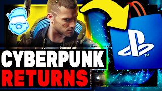 Instant Backlash! Cyberpunk 2077 Is BACK On PlayStation Store & It's Still A HUGE Buggy Mess!