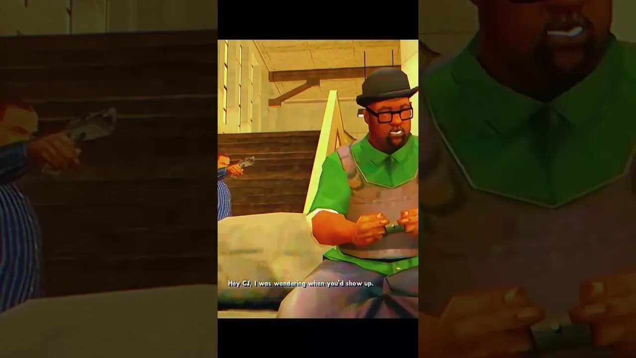 “Same things that make you laugh make you cry” #grandtheftauto #cj #gtasanandreas #shorts