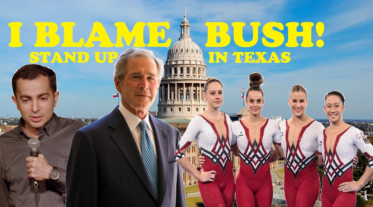 I Blame George W. Bush! | Trying Conservative Jokes in Houston, TX