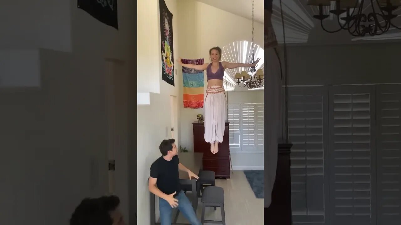 She Flys Like Superman! 😲