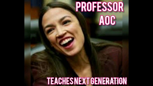 PROFESSOR AOC TEACHES THE NEXT GENERATION