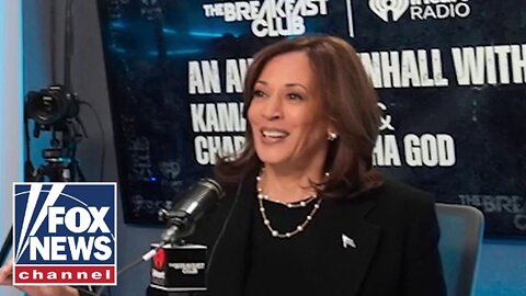 Harris doubles down on criticism of 'disinformation' when pressed on record