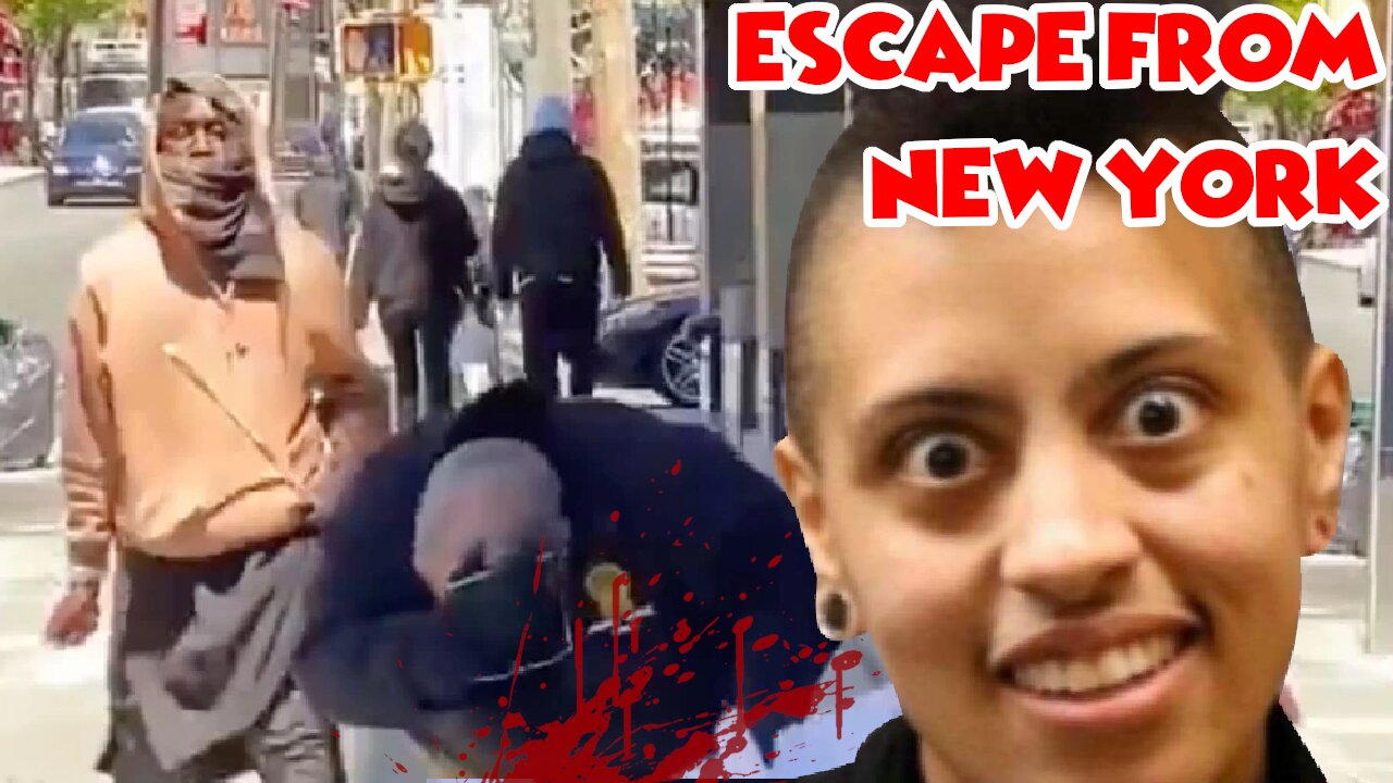 Lunatic Walks Up To & Smacks Cop In Head With Stick In Broad Daylight