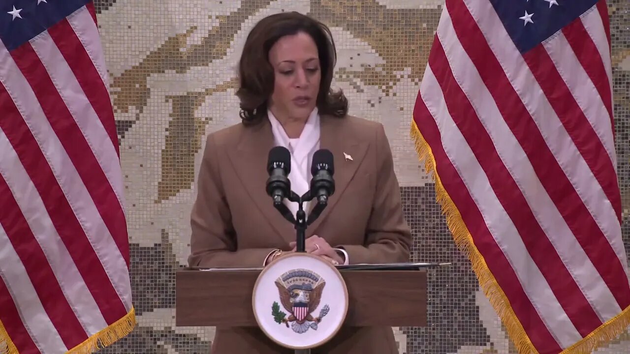 Kamala Harris Says U.S. Still Working To Free American Citizens Held By Hamas Terrorists For 57 Days
