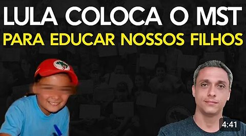 Unbelievable in Brazil - LULA puts MST terrorists to educate our children