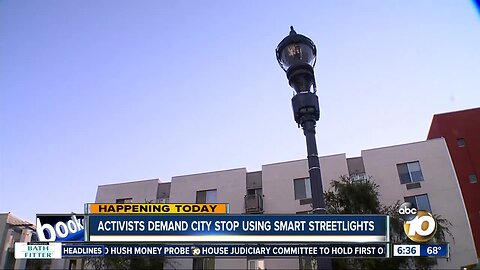 Activists want city of San Diego to end use of smart streetlights