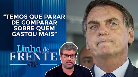 Ex-presidente Jair Bolsonaro gastou menos que Lula no cartão corporativo | LINHA DE FRENTE