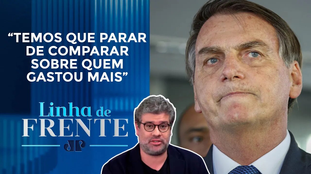 Ex-presidente Jair Bolsonaro gastou menos que Lula no cartão corporativo | LINHA DE FRENTE