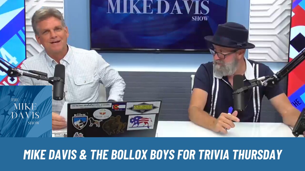 It's Trivia Thursday with The Bollox Boys "This Evening"