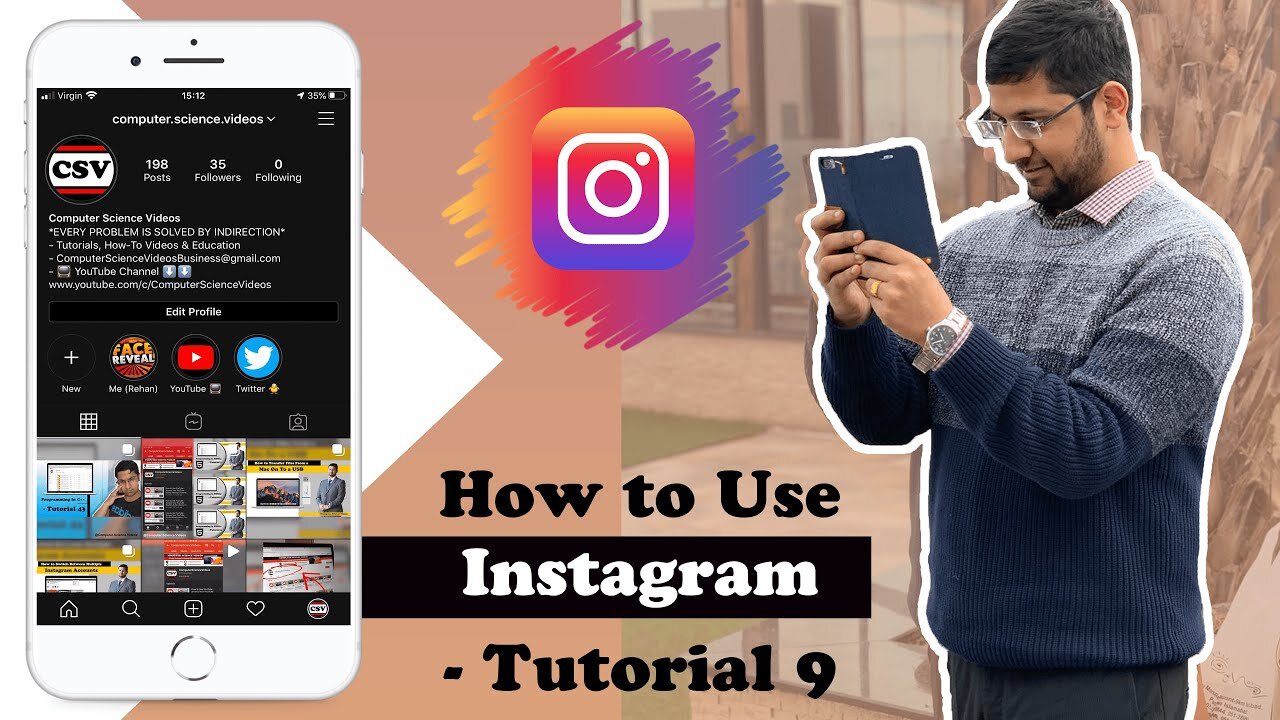 How to USE Instagram on iPhone - Post an IG Story To Instagram | Tutorial 9