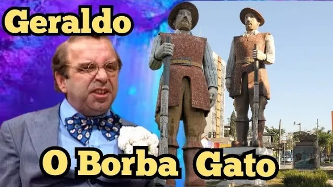 Escolinha do Professor Raimundo; Geraldo, Trabalho sobre Borba Gato.