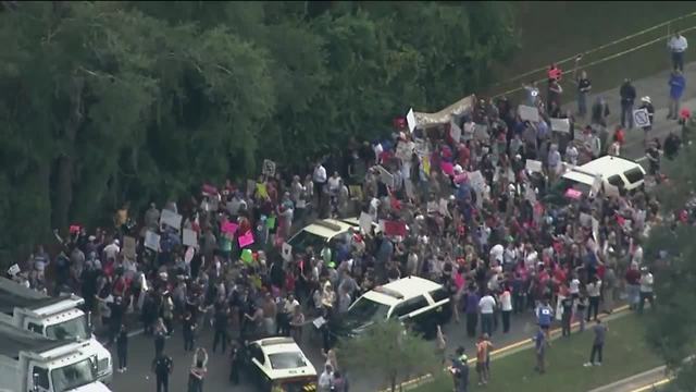 Protests after Richard Spencer event