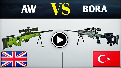 Turkish Bora (JNG-90) Sniper Rifle VS British Arctic Warfare Sniper Rifle