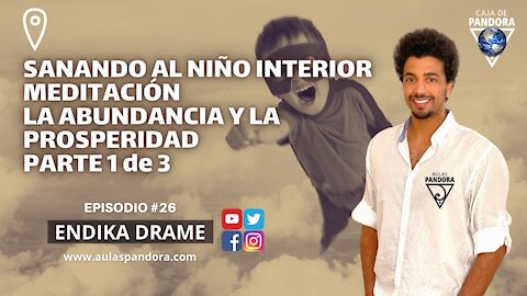 SANANDO AL NIÑO INTERIOR - MEDITACIÓN LA ABUNDANCIA - PARTE 1 de 3 con Endika Drame