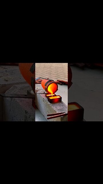 Did I Miss It?! 😵‍💫 #copper #belgium #melting #metalcasting