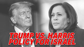 TRUMP MAKES FANTASTIC POLICY STATEMENT ON ISRAEL VS. HARRIS POLICY