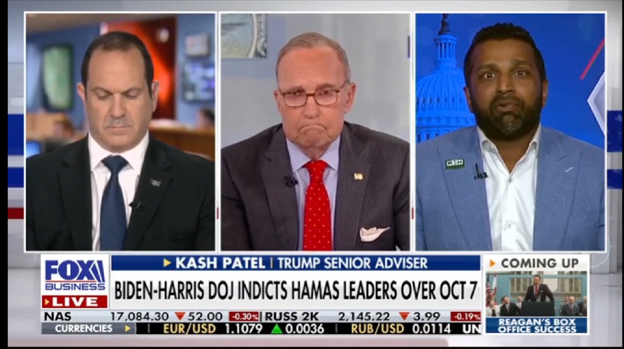 Kash Patel: Hamas is funded by Iran, which got $7B from Harris and Biden