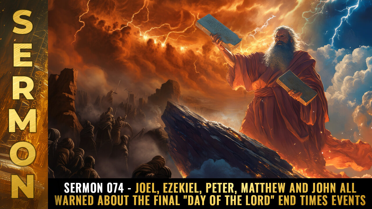 Mike Adams Sermon 074 - Joel, Ezekiel, Peter, Matthew and John