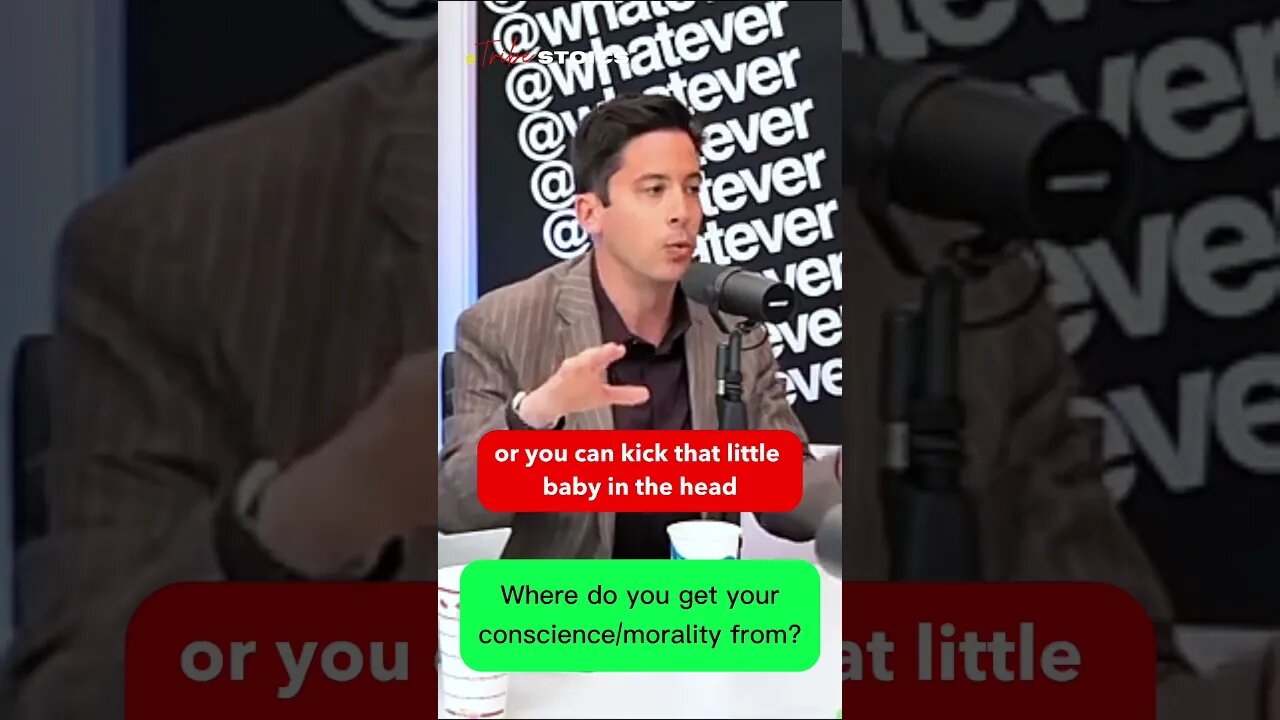 Where do you get your conscience/morality from? Does God exist? Michael Knowles
