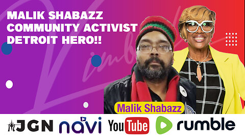 Malik Shabazz | Community Activist & Detroit Hero