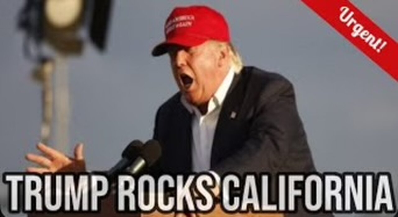 Trump Exposes One of California’s Political ‘Secrets’ [Water Management]