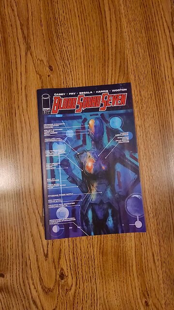 Blood Squad Seven #3 Image Comics #quickflip Comic Book Review Joe Casey,Paul Fry #shorts