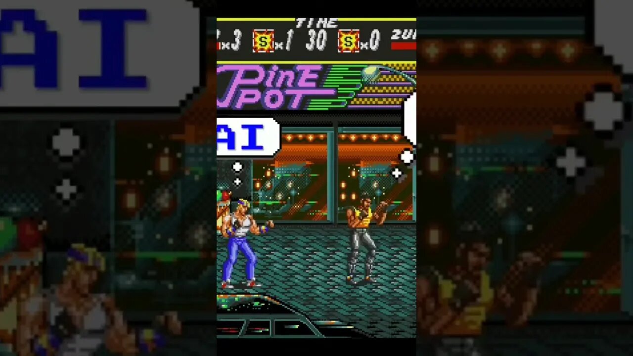 Streets of Rage, Seguindo com o plano, #short